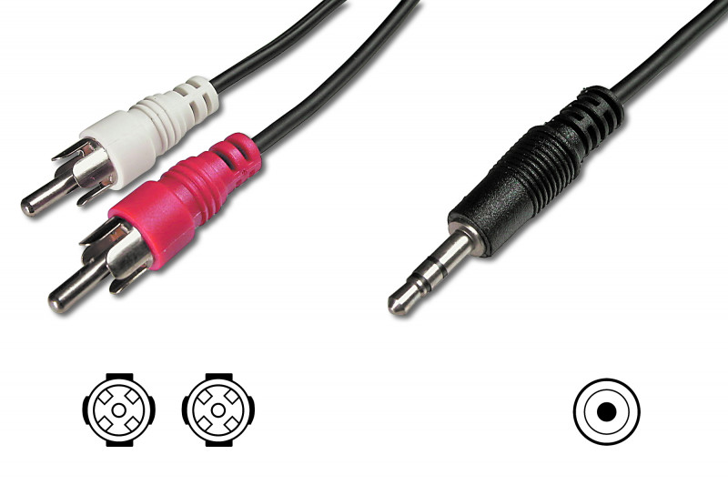 Audio- & video cables AK-510300-015-S