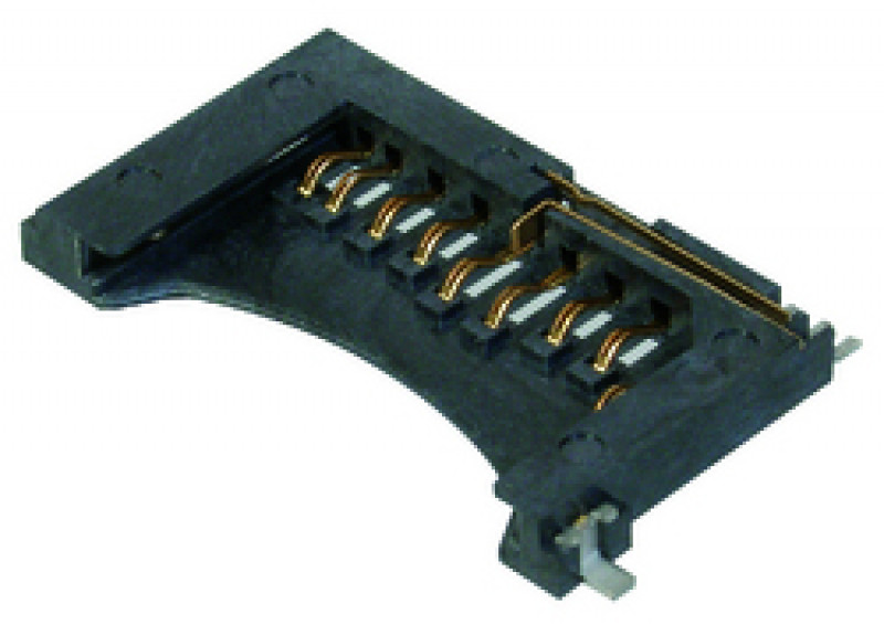 Speicherkartensteckverbinder A-SD-09-1-0-D-3
