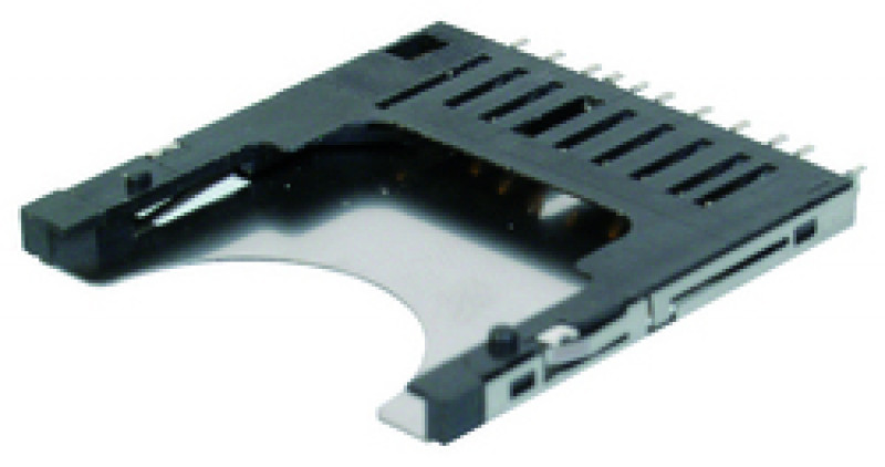 Speicherkartensteckverbinder A-SD-09-C-A-1-3