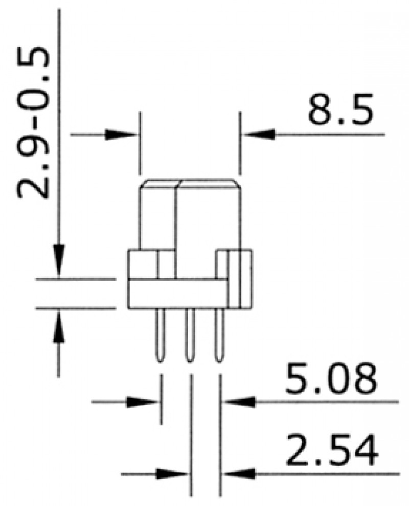 DIN 41612 A-HCF16bT2.5